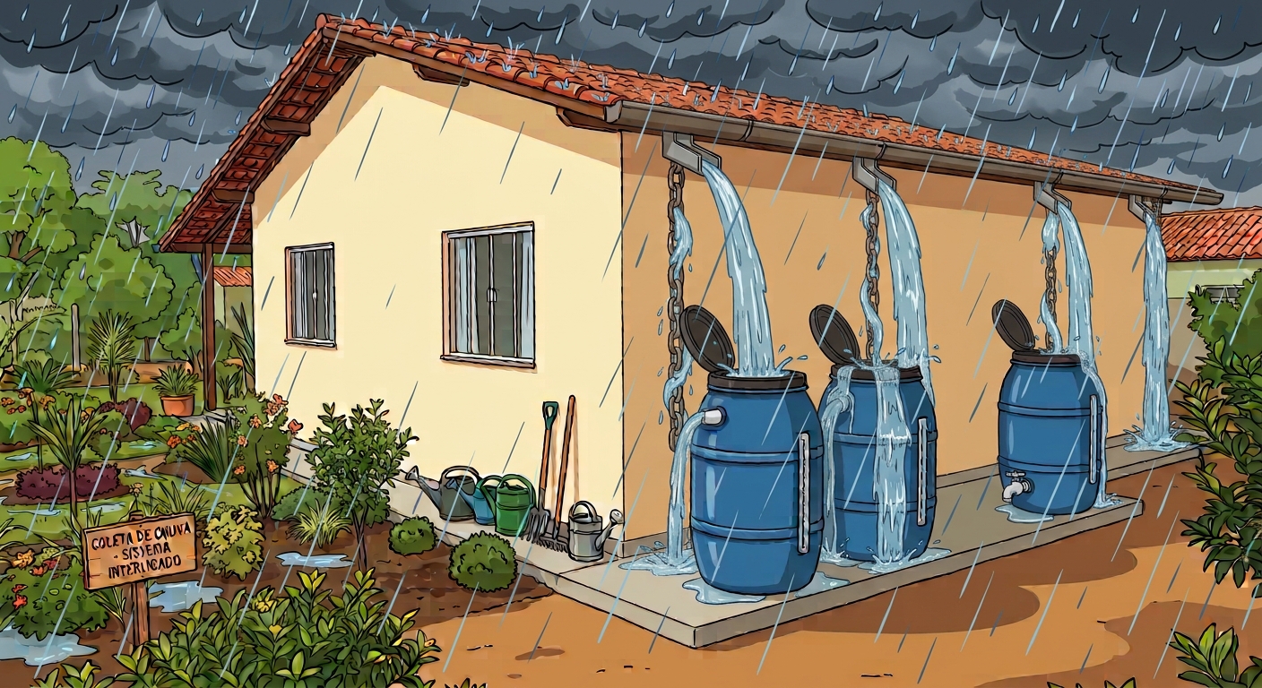 Captação de água da chuva - Parte 1